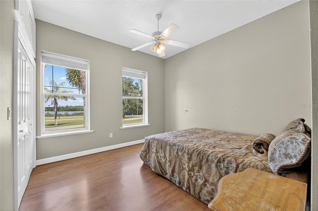 Bedroom, Interior, Water, Wood Texture Flooring
