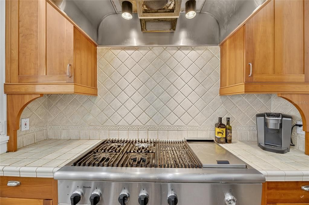 Interior, Kitchen, Tile Countertops