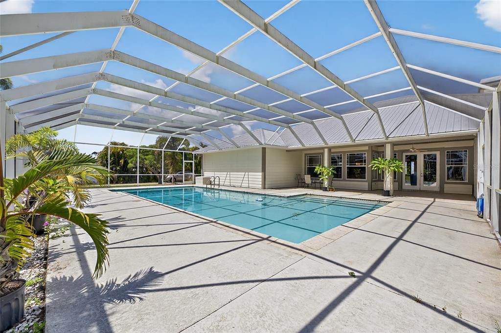 Glass Ceilings, Interior, Pool, Sun Room