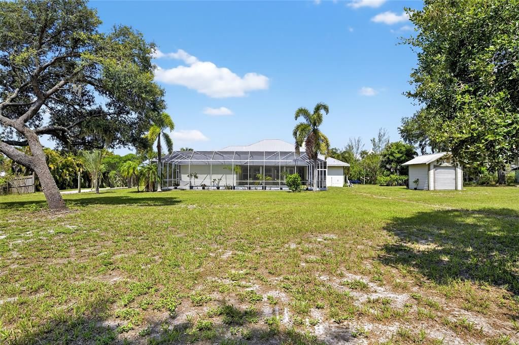 Backyard, Exterior