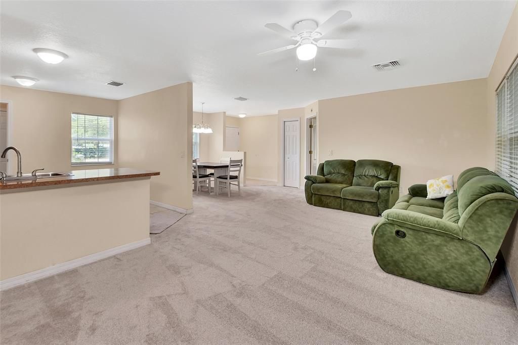 Dining room, Interior, Kitchen, Living room, Pendant Lights