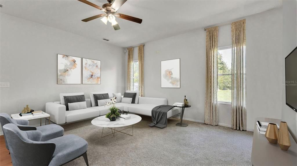 Interior, Living room