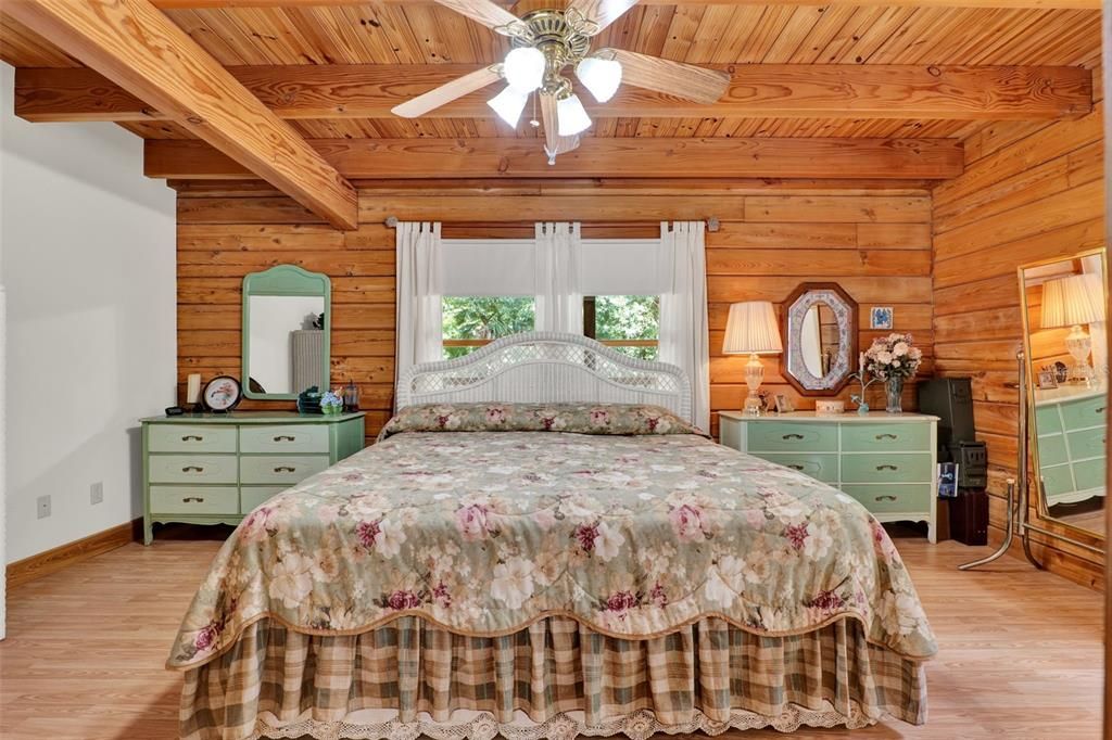 Bedroom, Interior, Wooden Beams, Wooden Ceilings, Wood Texture Flooring, Wooden Walls