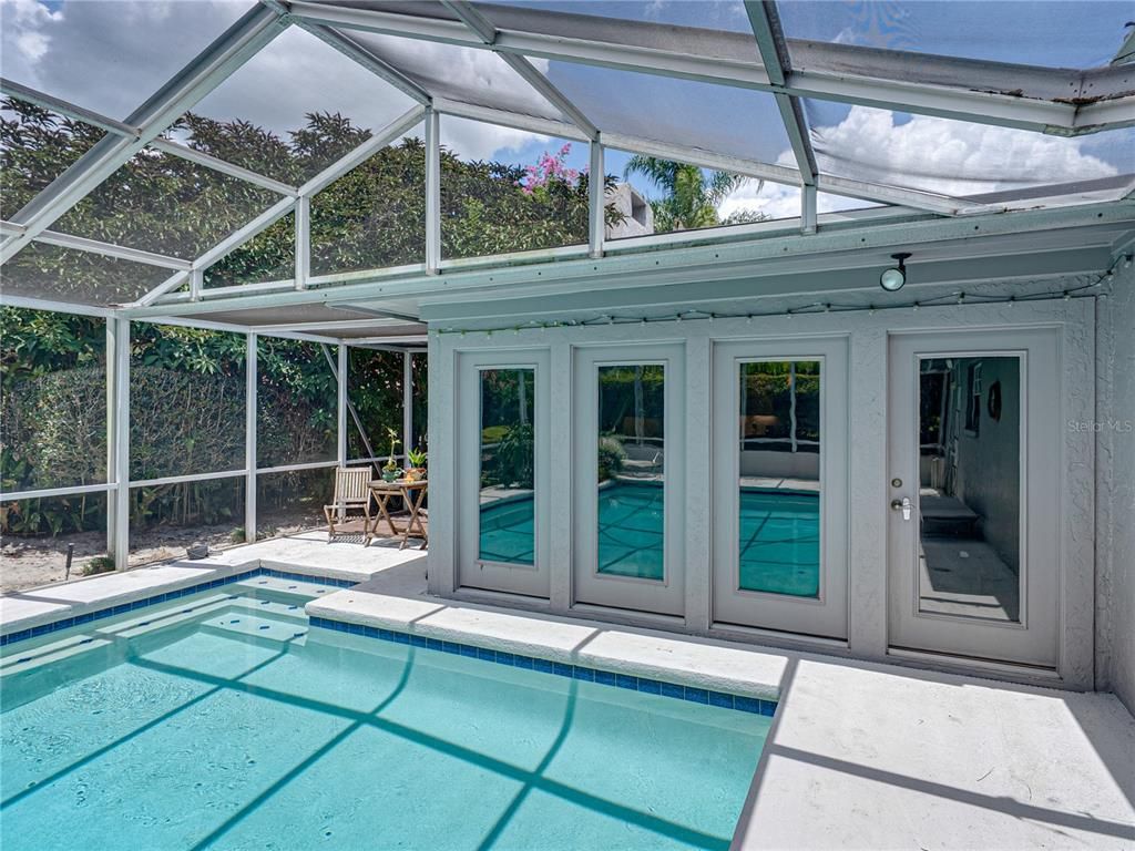 Glass Ceilings, Interior, Pool, Sun Room