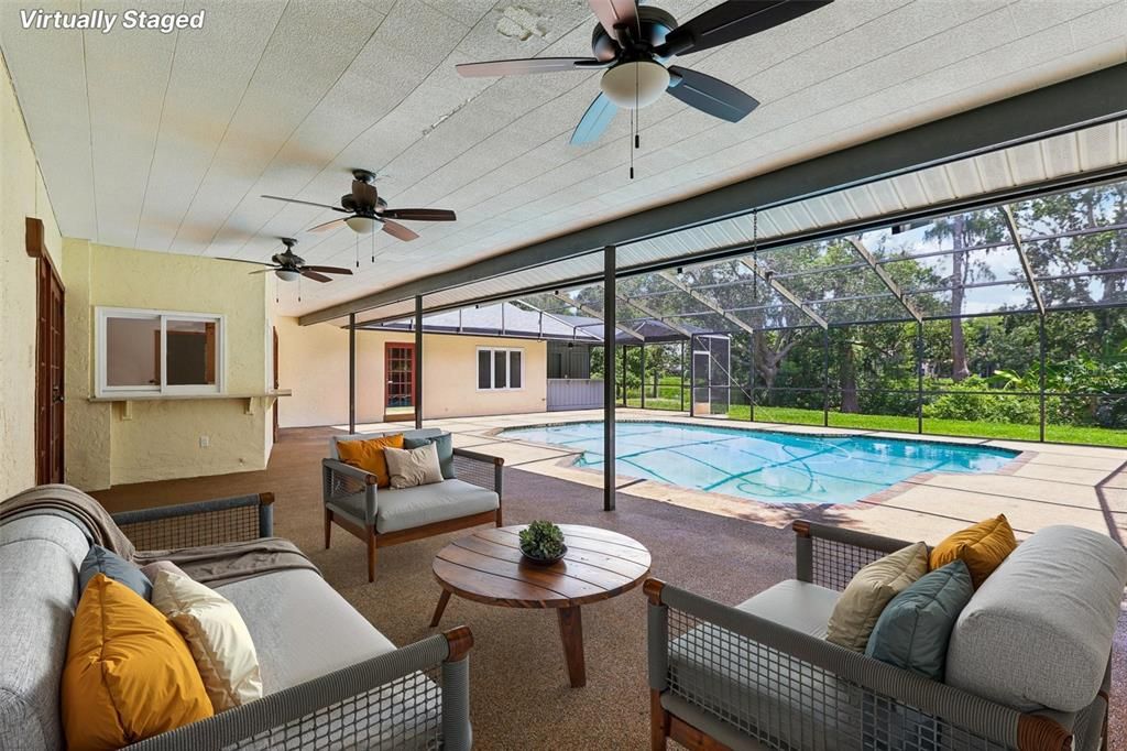 Glass Ceilings, Interior, Living room, Pool, Sun Room