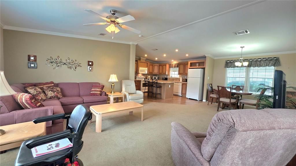 Chandelier, Dining room, Interior, Kitchen, Living room, Pendant Lights, Recessed Lighting