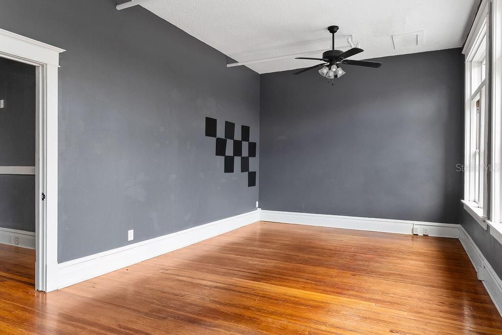 Empty room, Interior, Wood Texture Flooring