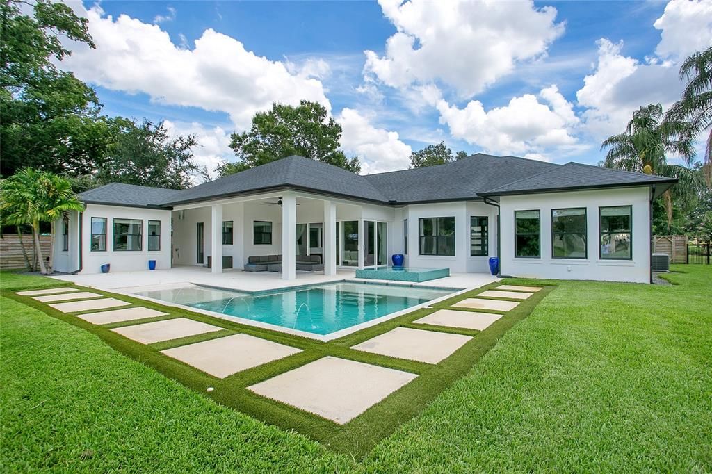 Backyard, Exterior, Pool