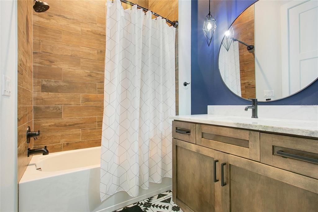 Bathroom, Interior, Wooden Walls