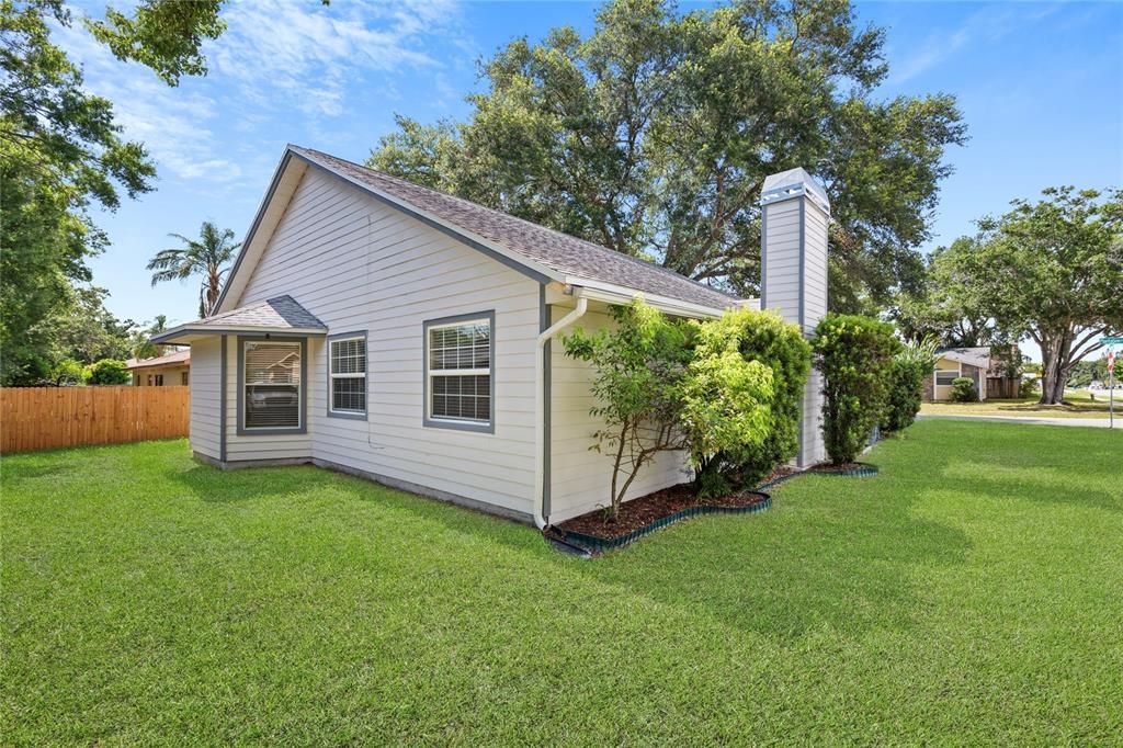 Backyard, Exterior