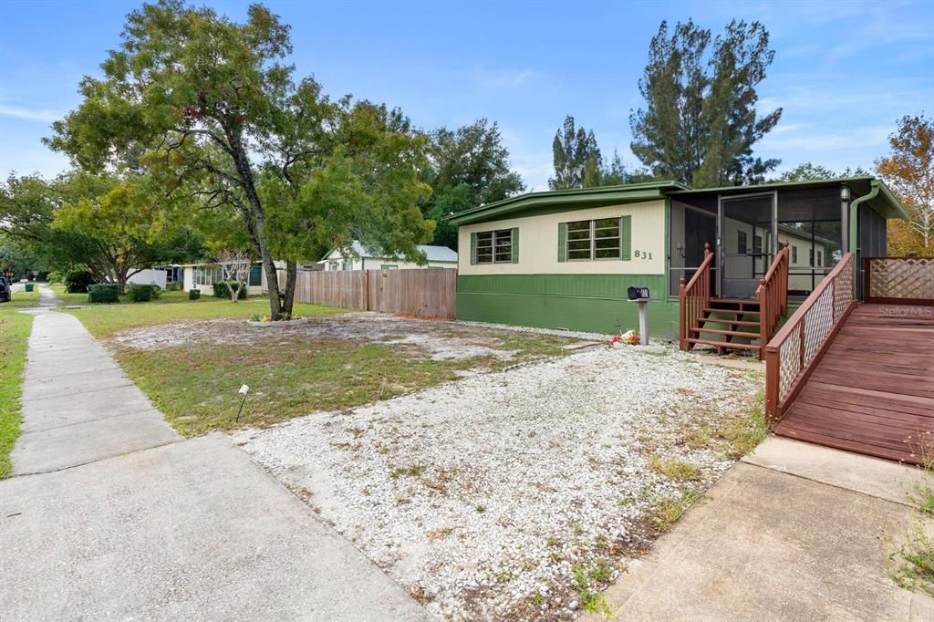 Backyard, Exterior