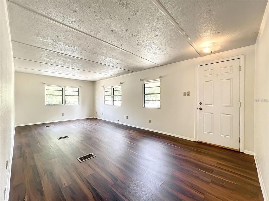 Empty room, Interior, Wood Texture Flooring