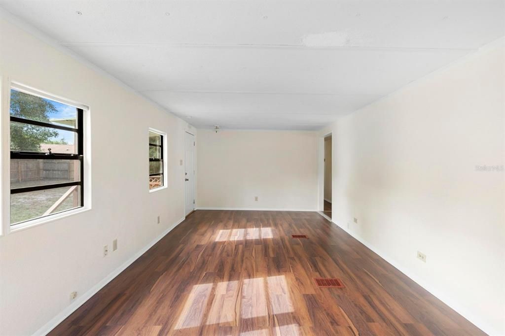 Empty room, Interior, Wood Texture Flooring