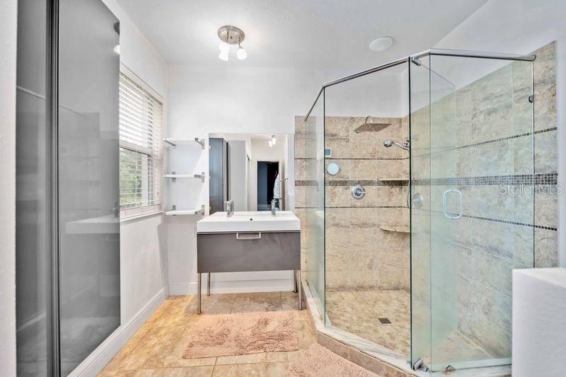 Bathroom, Glass Shower, Interior