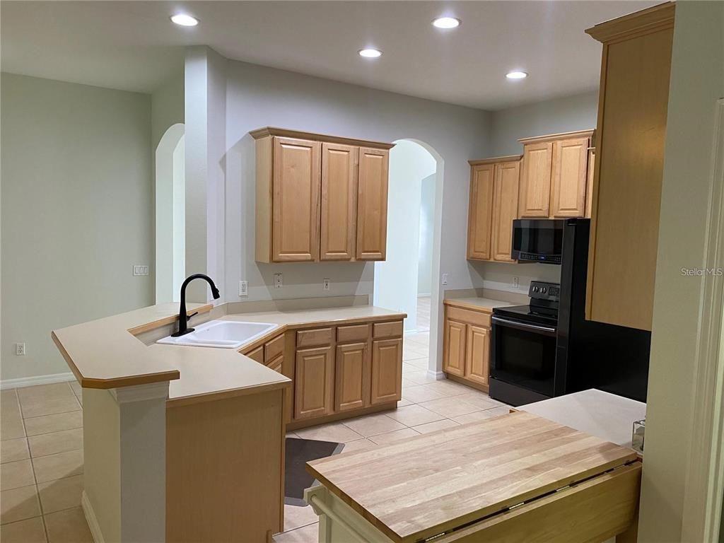 Interior, Kitchen, Recessed Lighting