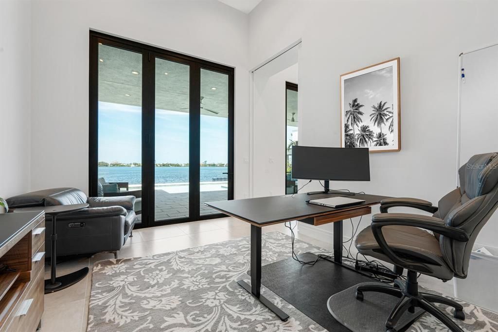 Home Office, Interior, Water, Wood Texture Flooring