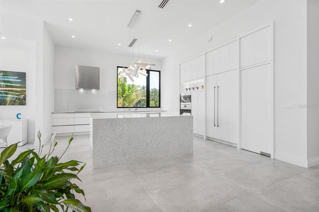 Interior, Kitchen, Pendant Lights, Recessed Lighting