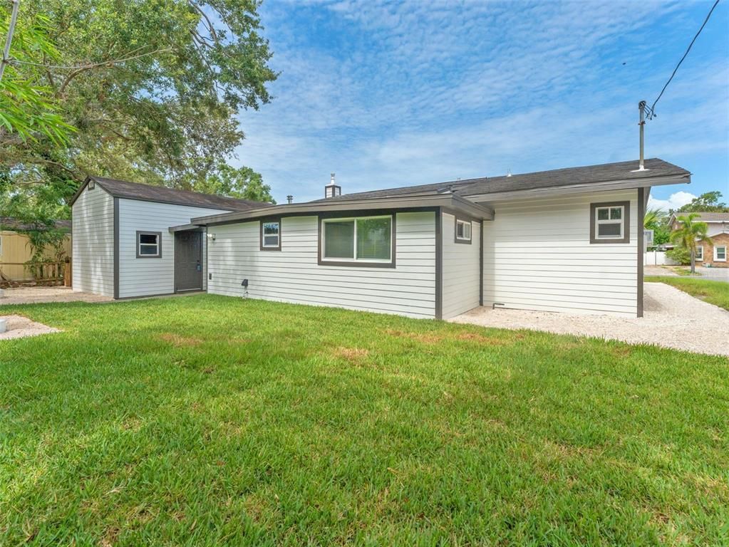 Backyard, Exterior