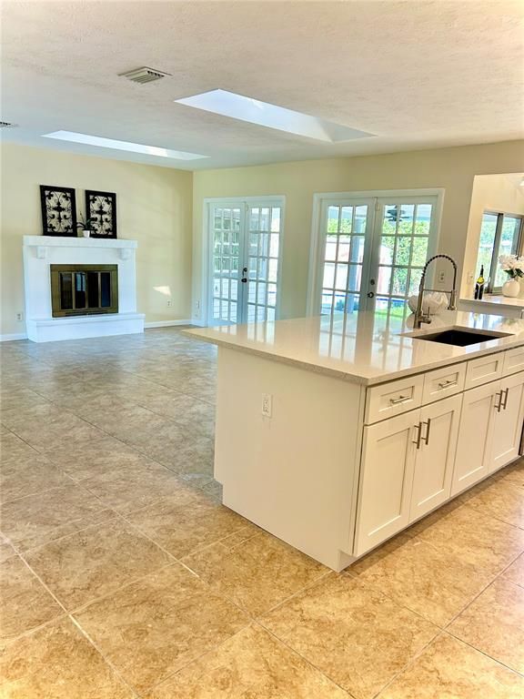 Empty room, Fireplace, Interior, Kitchen