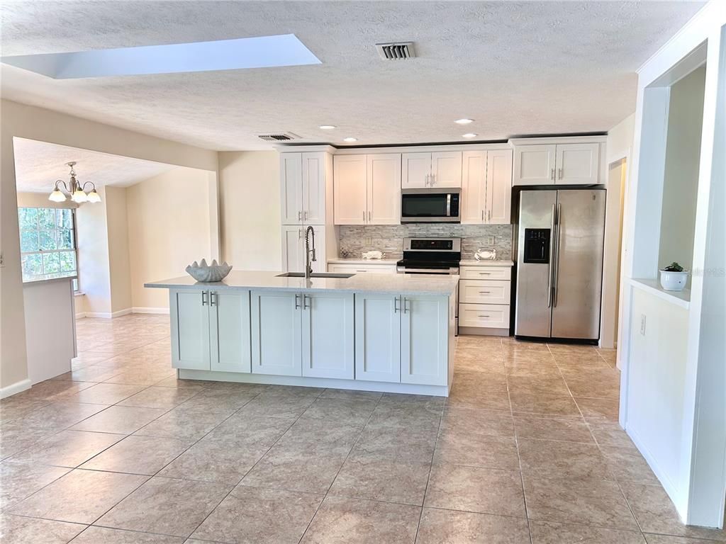 Interior, Kitchen, Recessed Lighting, Stainless Steel Appliances