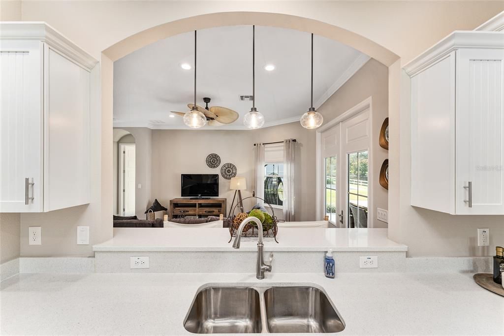 Interior, Kitchen, Pendant Lights, Recessed Lighting