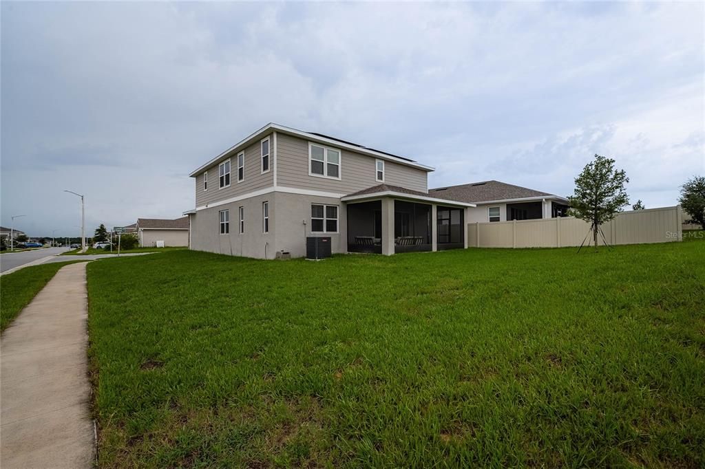Backyard, Exterior