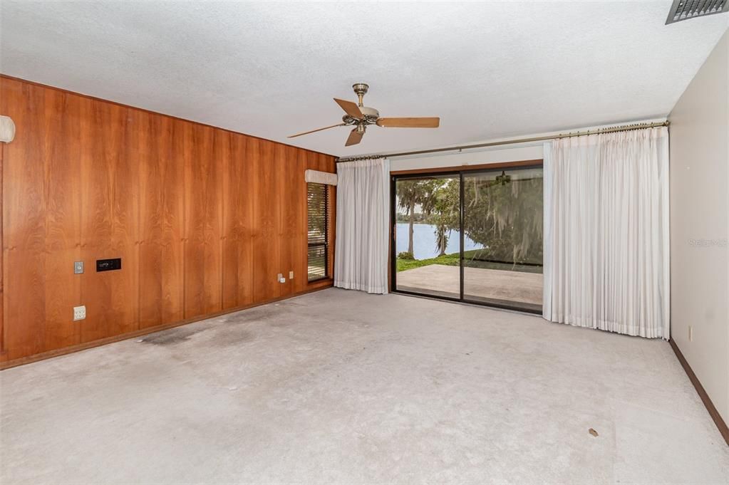 Empty room, Interior, Wooden Walls