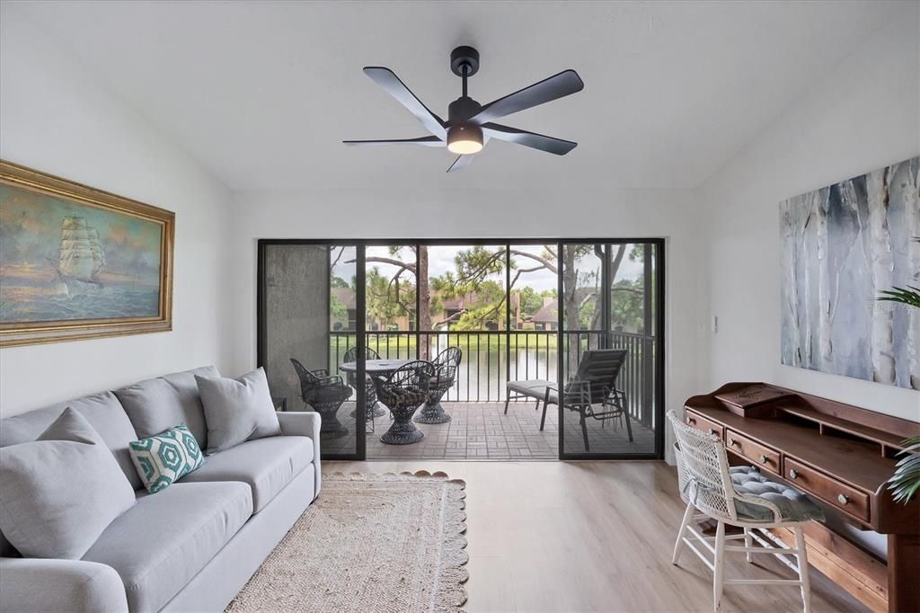 Home Office, Interior, Living room, Wood Texture Flooring