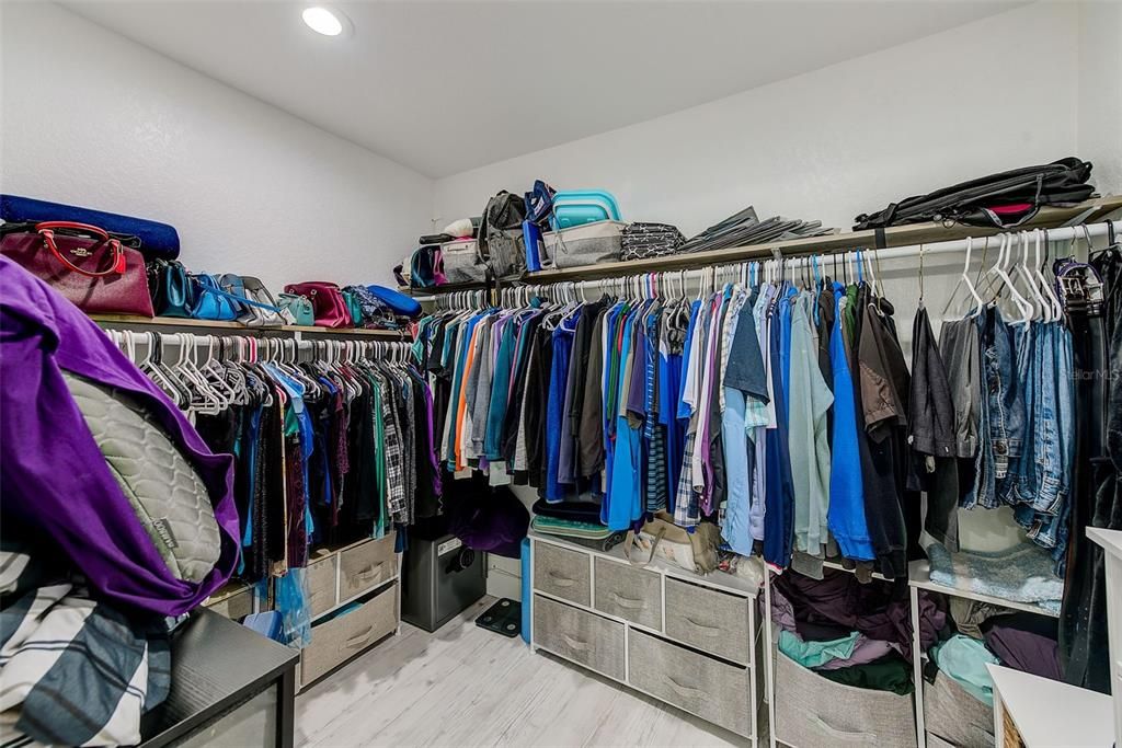 Interior, Recessed Lighting, Walk-in Closets, Wood Texture Flooring
