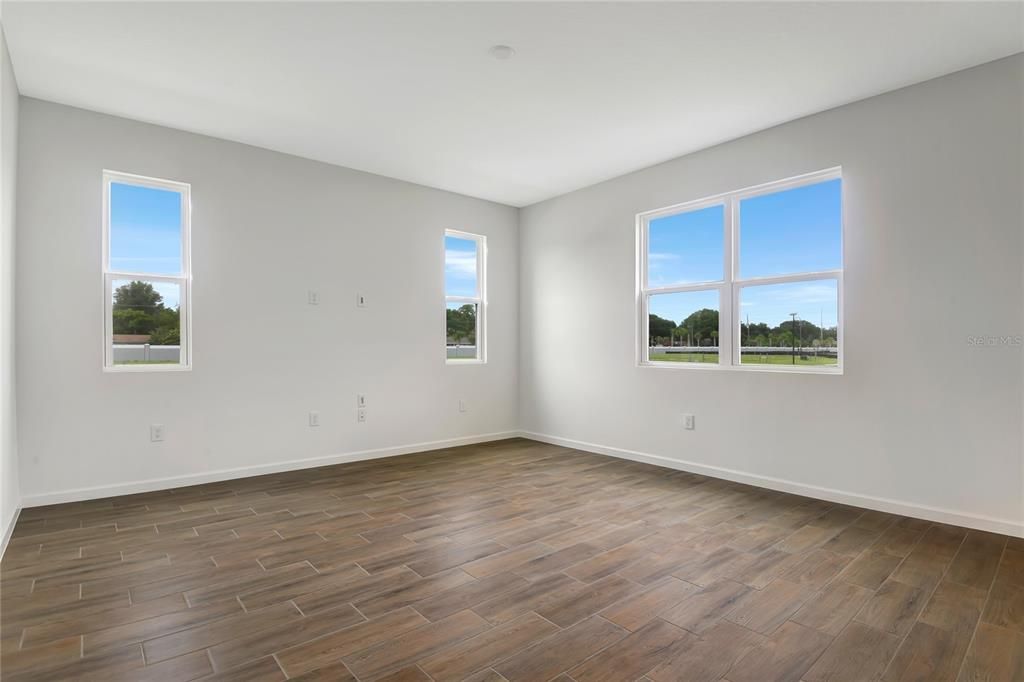 Empty room, Interior, Wood Texture Flooring