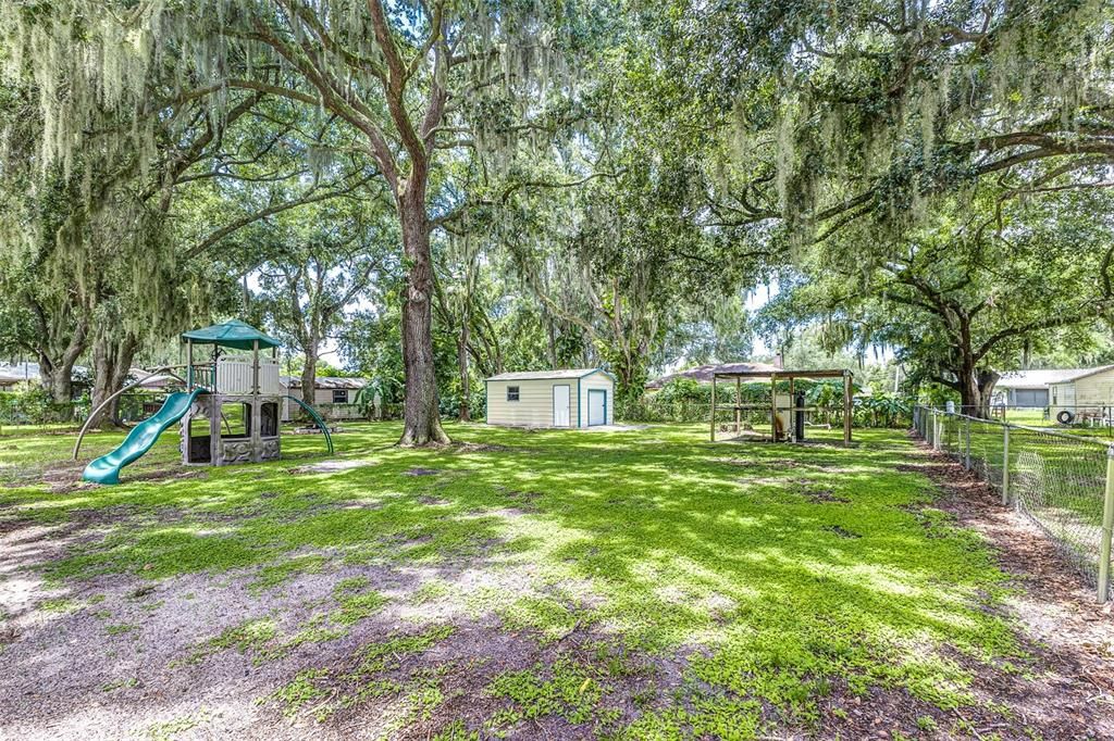 Backyard, Exterior, Playground