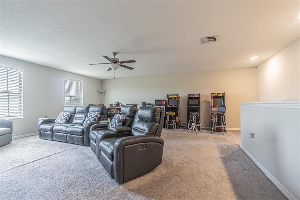 Home Theatre Room, Interior, Recessed Lighting, Theatre Room