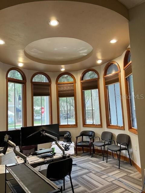 Home Office, Interior, Recessed Lighting