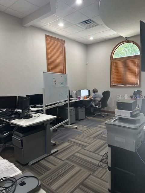 Home Office, Interior, Recessed Lighting