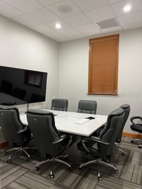 Home Office, Interior, Recessed Lighting