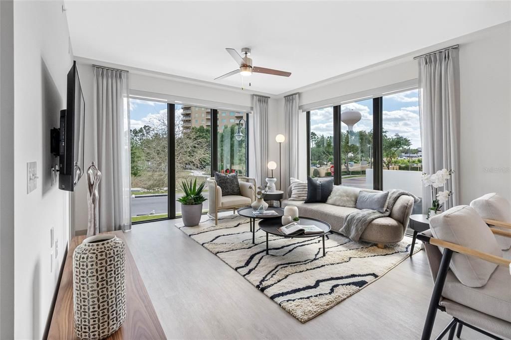 Interior, Living room, Wood Texture Flooring