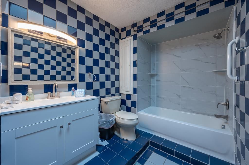 Bathroom, Interior, Marble Walls