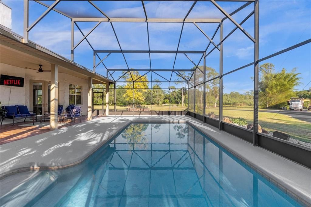 Glass Ceilings, Interior, Pool, Sun Room