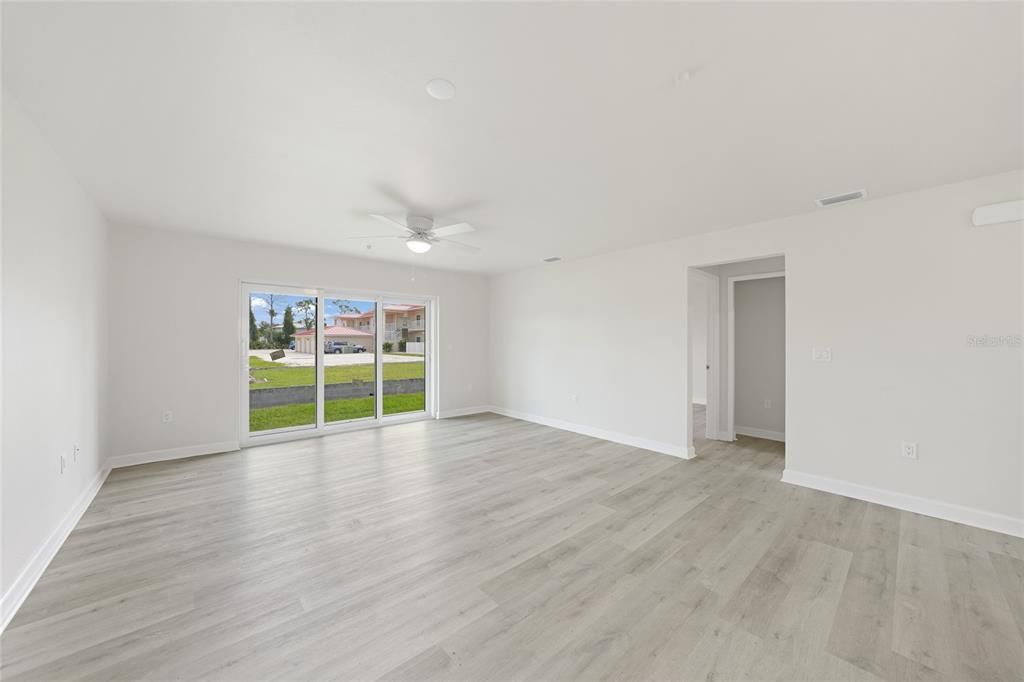 Empty room, Interior, Wood Texture Flooring