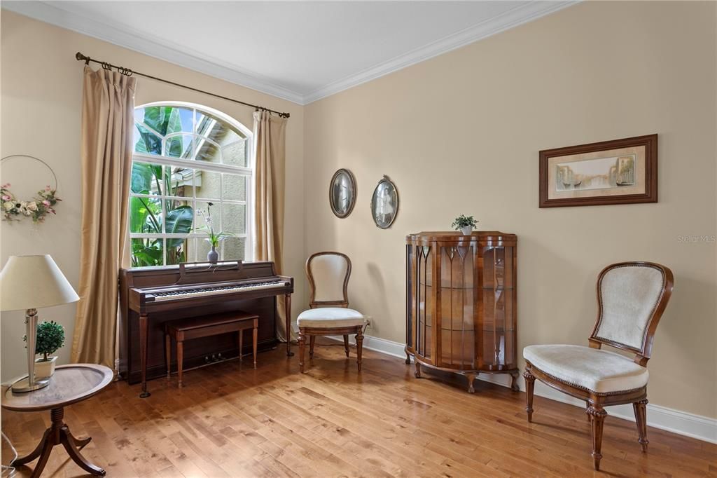 Interior, Piano, Wood Texture Flooring