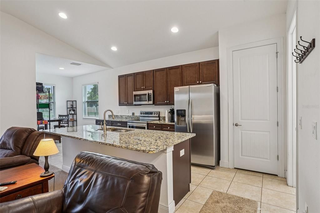 Interior, Kitchen, Recessed Lighting, Stainless Steel Appliances