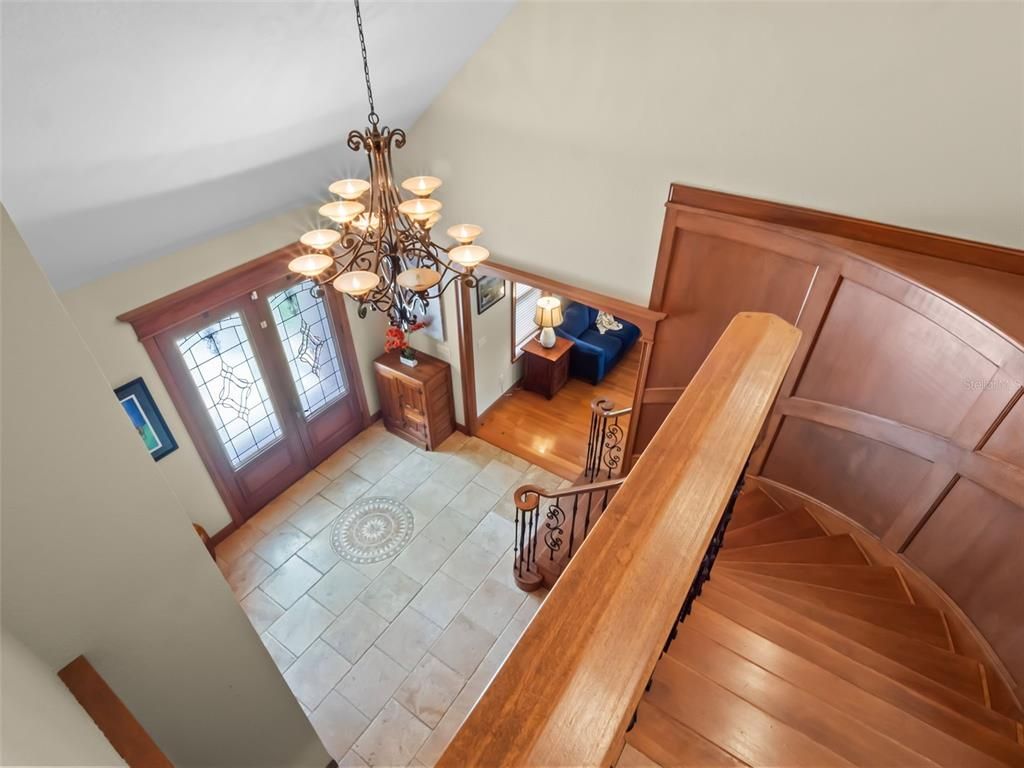 Chandelier, Interior, Wood Texture Flooring