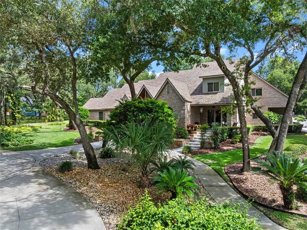 Exterior, Facade, Brick Facade, Tudor Revival