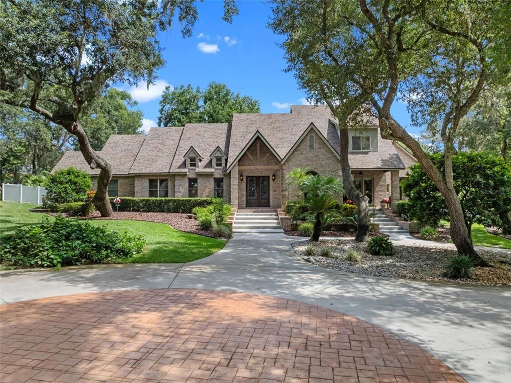 Exterior, Facade, Brick Facade, Tudor Revival