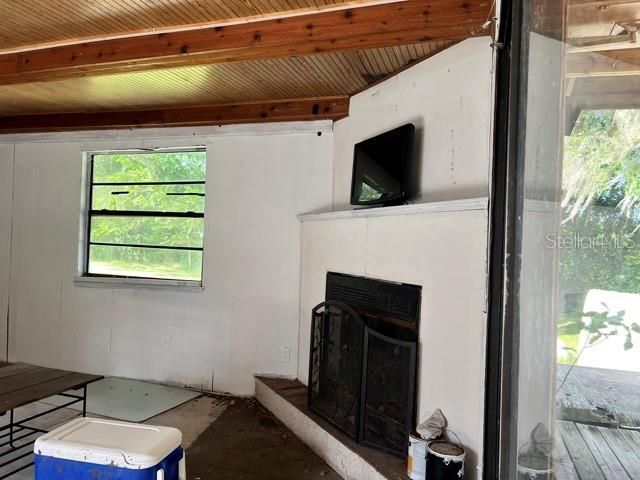 Fireplace, Interior, Wooden Beams, Wooden Ceilings