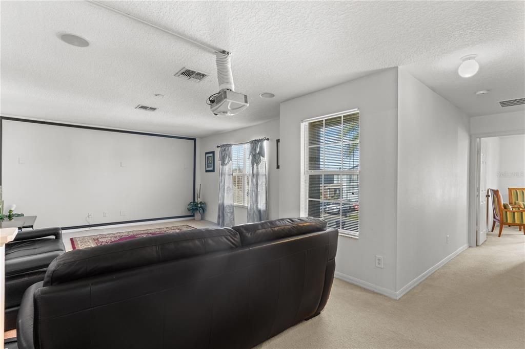 Interior, Projection Screen