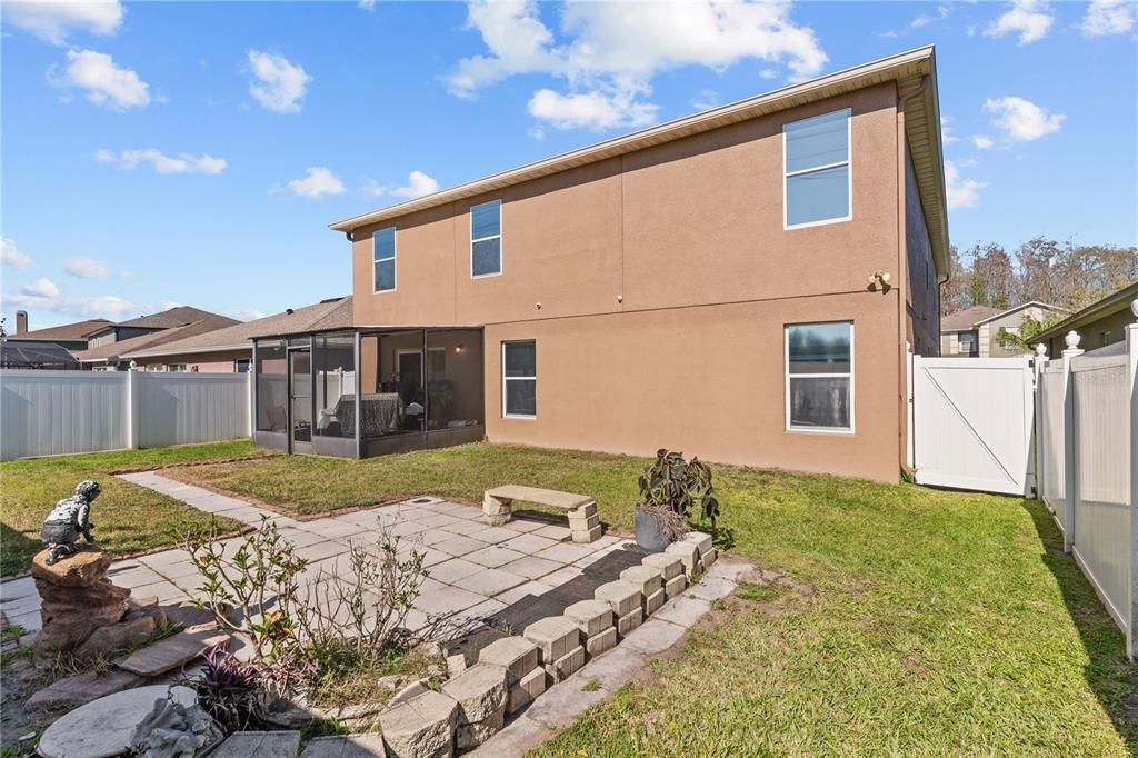 Backyard, Exterior