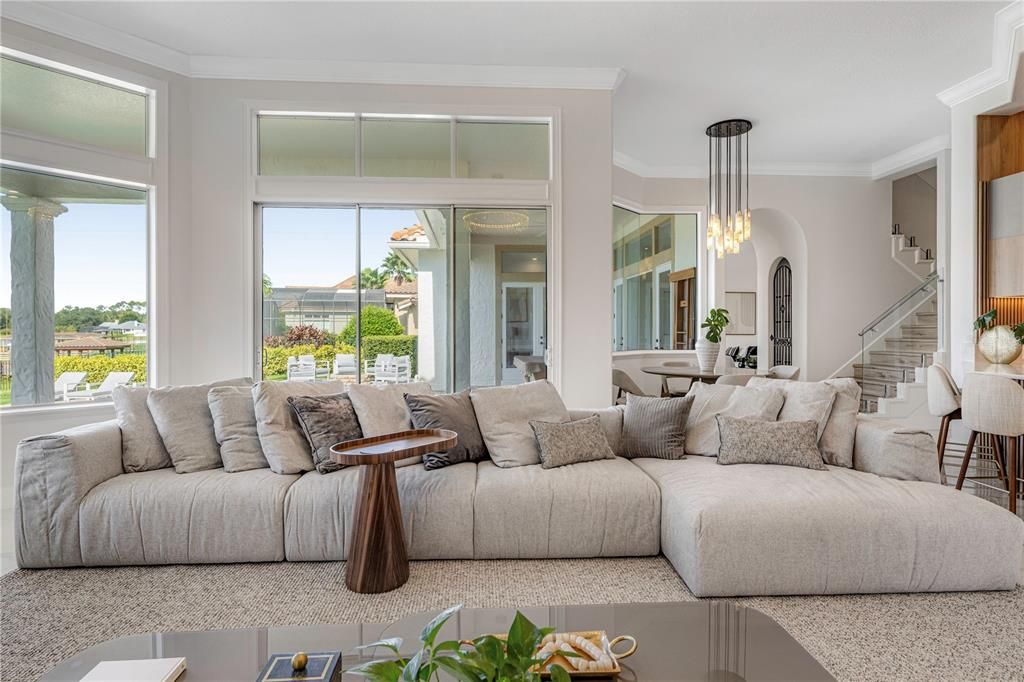 Interior, Living room, Pendant Lights