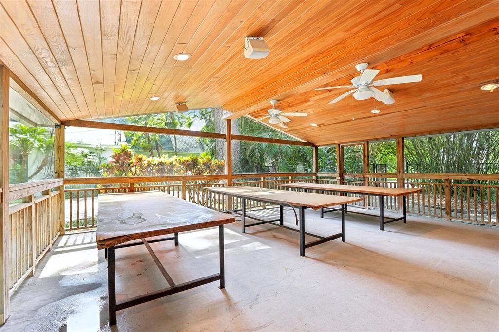 Exterior, Wooden Ceilings
