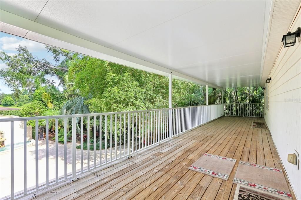 Exterior, Wood Texture Flooring